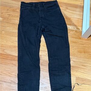 Levi's Women's Black Ankle Jeans
